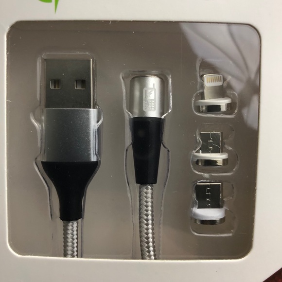 4Pk Bundle 360 Magnetic Charging Cables - Picture 3 of 6